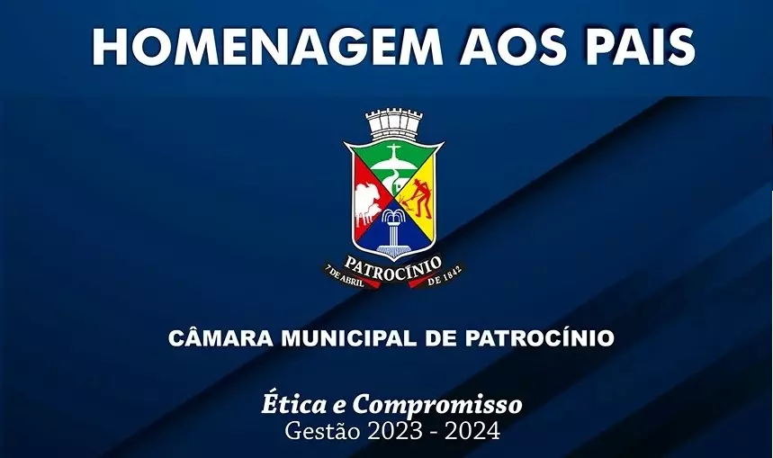 Câmara Municipal homenageará os pais patrocinenses nesta quinta-feira